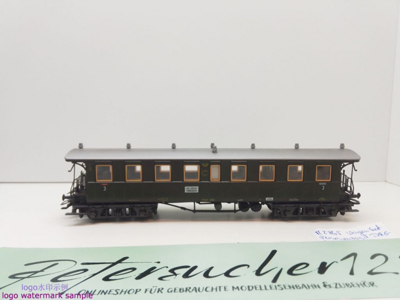 Märklin H0 AC 2865 1x Personenwagen 3.Kl aus Set / C4i / NEM / DRG