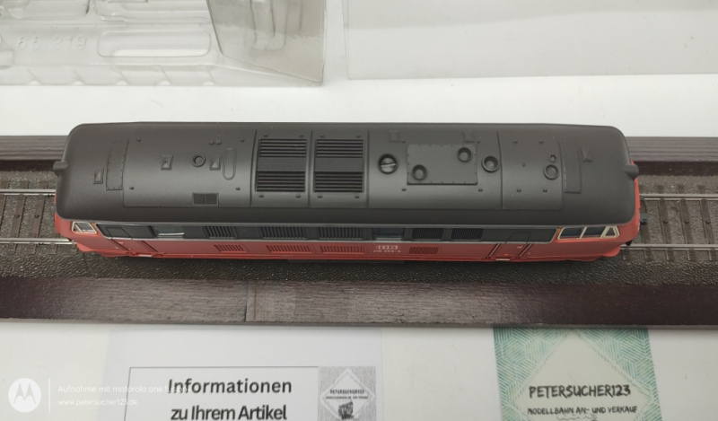 Märklin H0 AC 29060/ BR216 Diesellok aus Startpackung ROT / DB / Mfx