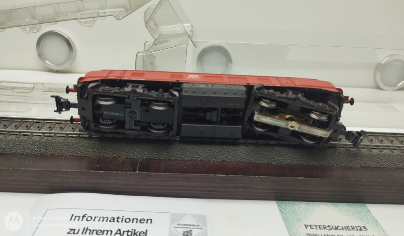 Märklin H0 AC 29060/ BR216 Diesellok aus Startpackung ROT / DB / Mfx