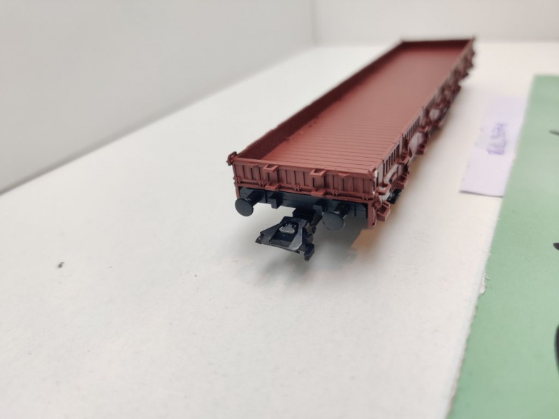 Märklin H0 AC 29074-03 Rungenwagen aus Start-Set Rlmms56 / NEM / DB