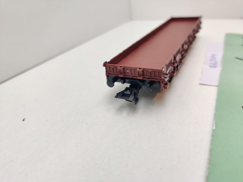 Märklin H0 AC 29074-03 Rungenwagen aus Start-Set Rlmms56 / NEM / DB