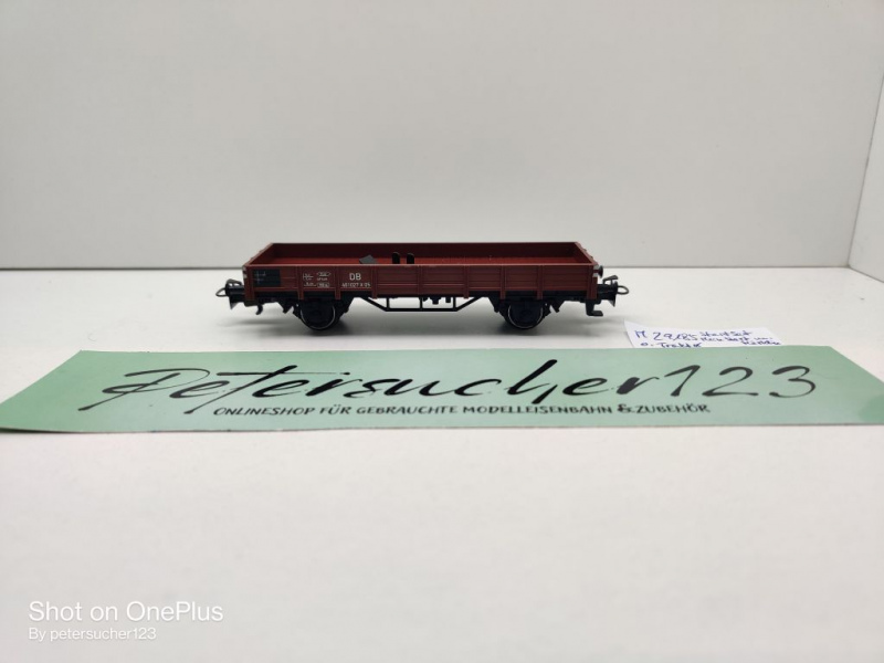Märklin H0 AC 29182 1x Niederbordwagen aus Set / X 05 / DB