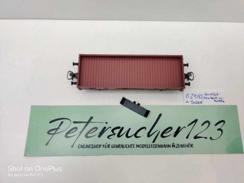 Märklin H0 AC 29182 1x Niederbordwagen aus Set / X 05 / DB