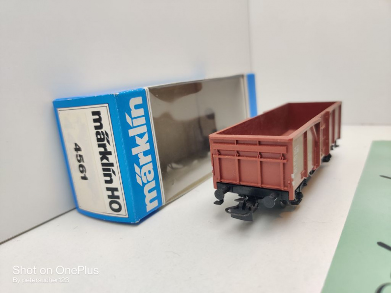 Märklin H0 AC 29191 Hochbord aus Set "Diesel" / El-u061 / DB / EVP blau