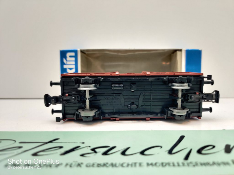 Märklin H0 AC 29191 Hochbord aus Set "Diesel" / El-u061 / DB / EVP blau