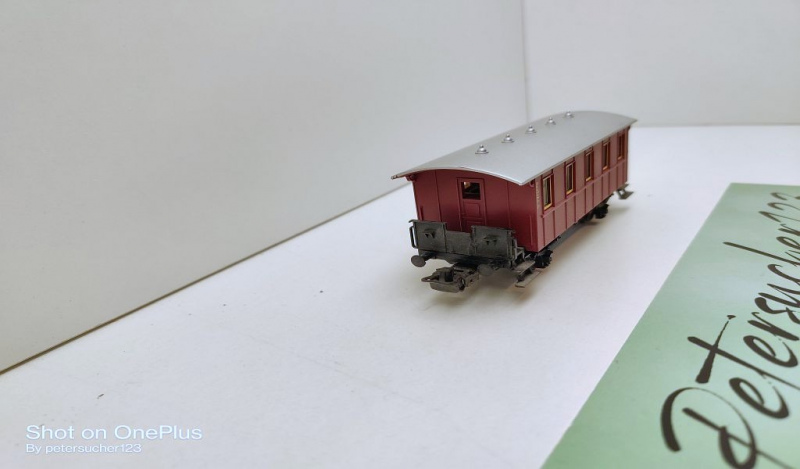 Märklin H0 AC 29230 1x Personenwagen / 32 Bi / rot / DB