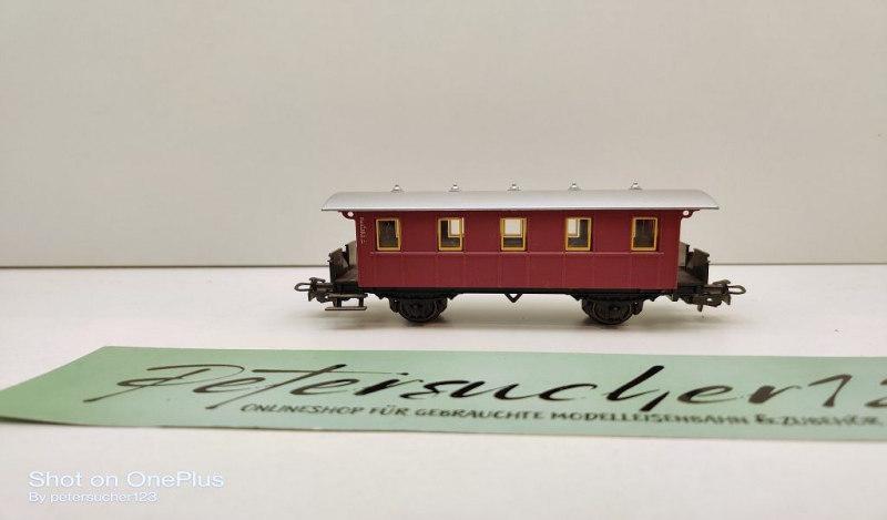 Märklin H0 AC 29230 1x Personenwagen / 32 Bi / rot / DB
