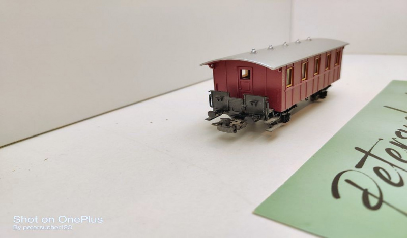 Märklin H0 AC 29230 1x Personenwagen / 32 Bi / rot / DB