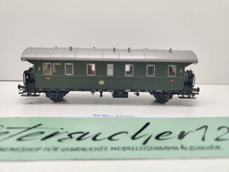 Märklin H0 AC 29243-03 Einheitswagen 2. Kl Bie / NEM / DB