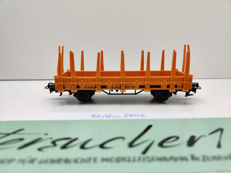 Märklin H0 AC 29428-04 Rungenwagen aus Vedes Start-Set Kls443 / TBSW