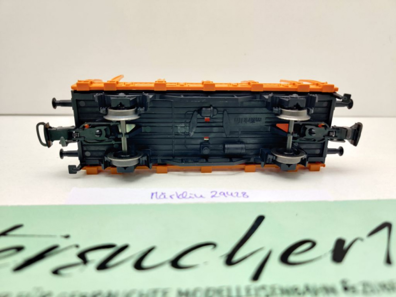 Märklin H0 AC 29428-04 Rungenwagen aus Vedes Start-Set Kls443 / TBSW