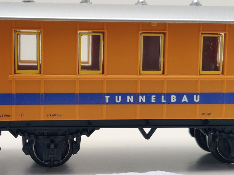 Märklin H0 AC 29428-02 Personenwagen "Tunnelbau" aus Vedes Start-Set / TBSW