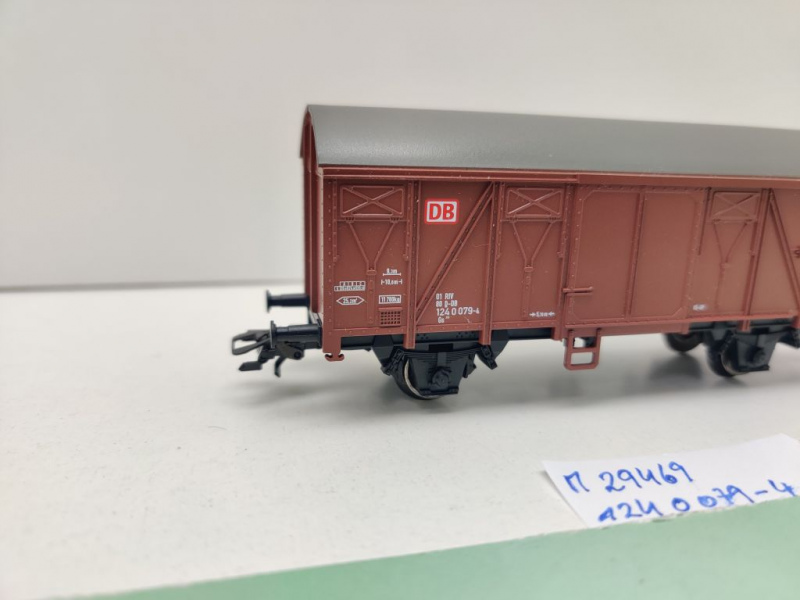 Märklin H0 AC 29469-3 gedeckter Güterwagen Gs213 / NEM / DB