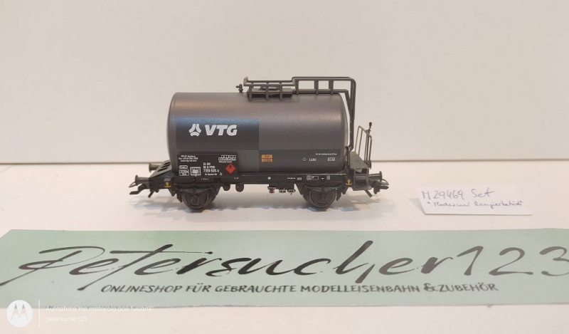 Märklin H0 AC 29469 Kesselwagen "VTG" aus Set / Zs / NEM / DB