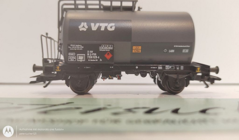 Märklin H0 AC 29469 Kesselwagen "VTG" aus Set / Zs / NEM / DB