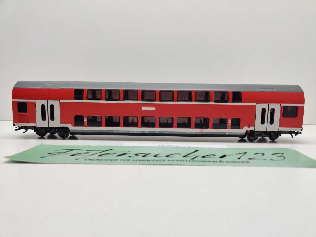 Märklin H0 AC 29470-02 Doppelstockwagen 2.Kl DBz751 aus Set / NEM / DB AG