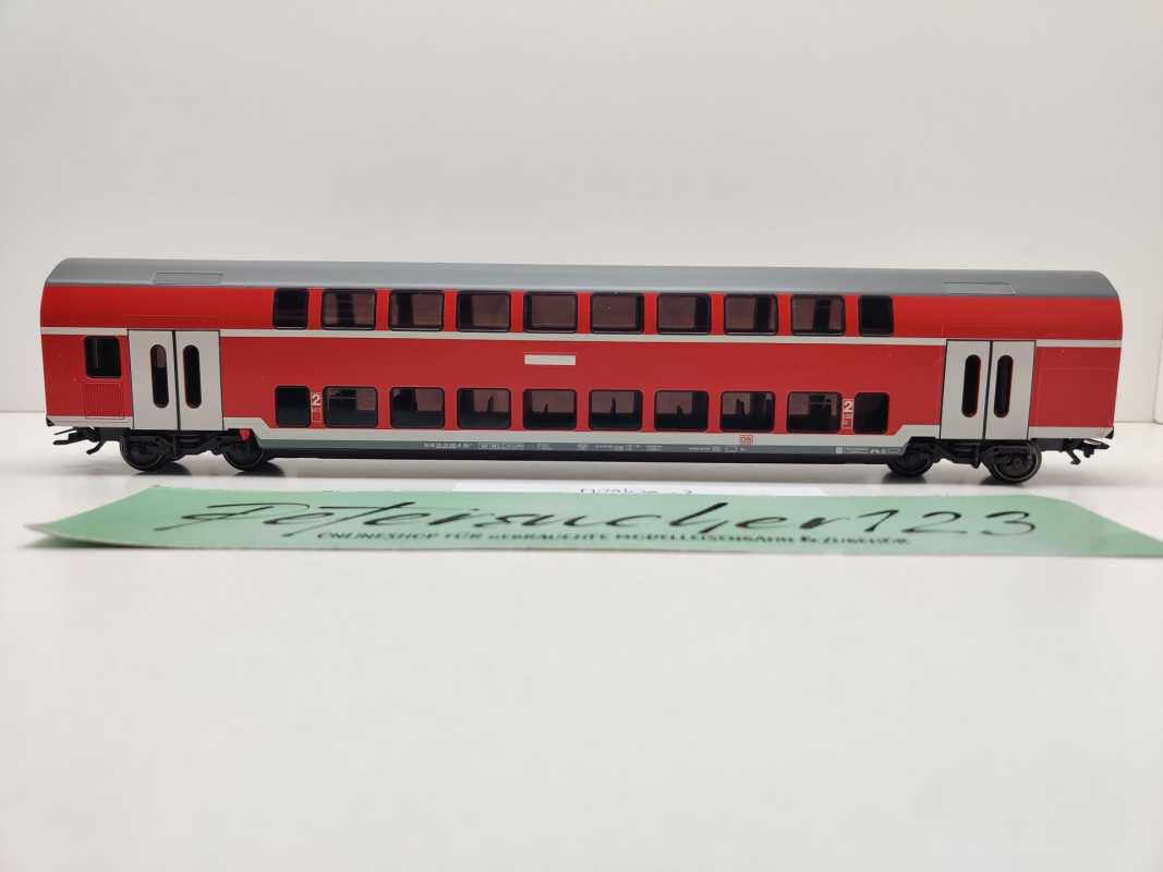 Märklin H0 AC 29470-02 Doppelstockwagen 2.Kl DBz751 aus Set / NEM / DB AG