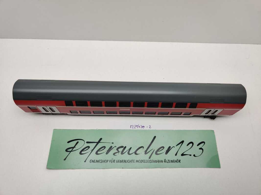 Märklin H0 AC 29470-02 Doppelstockwagen 2.Kl DBz751 aus Set / NEM / DB AG