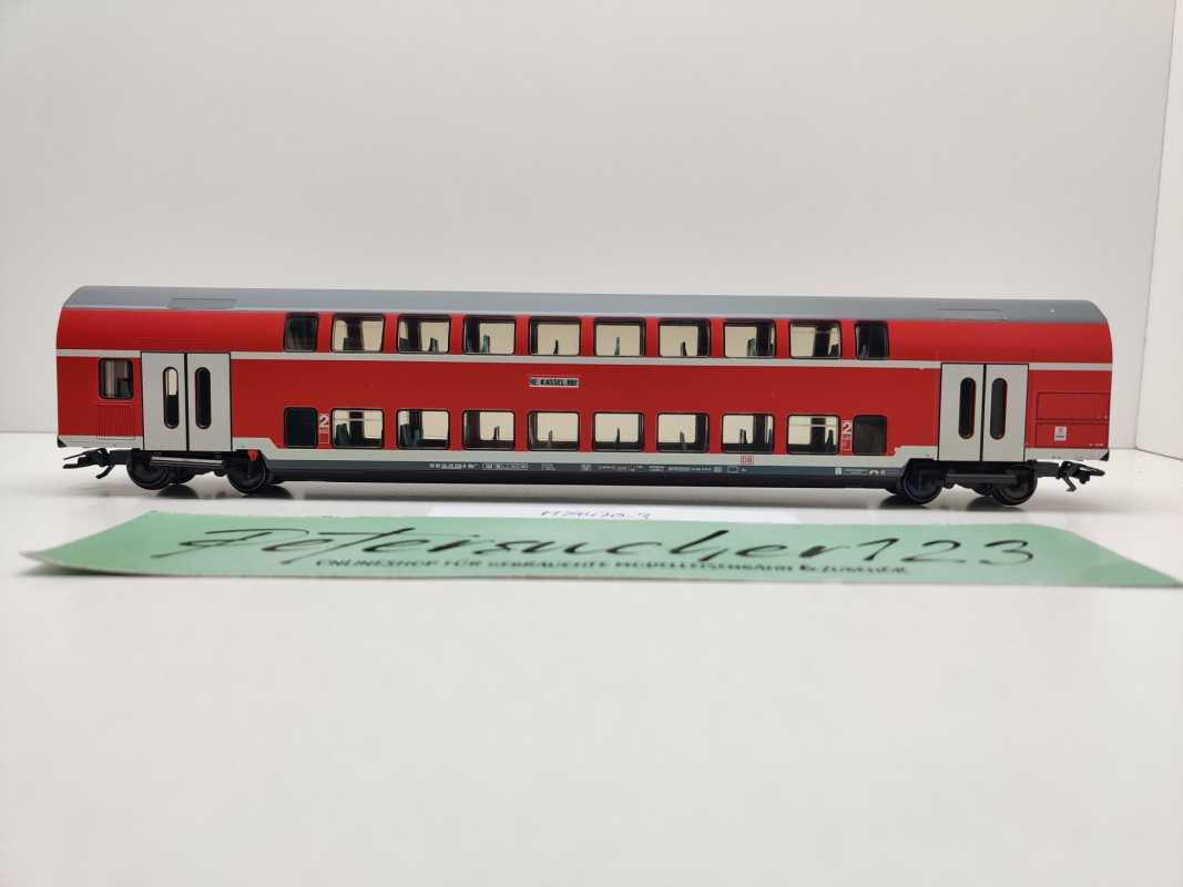 Märklin H0 AC 29470-03 Doppelstockwagen 2.Kl DBz751 aus Set / NEM / DB AG