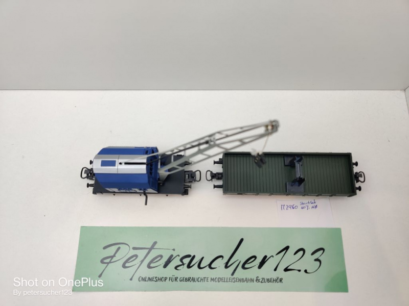 Märklin H0 AC 2960 Kran- & Schutzwagen aus Set Kranwagen / Kranwagen 103 / DB