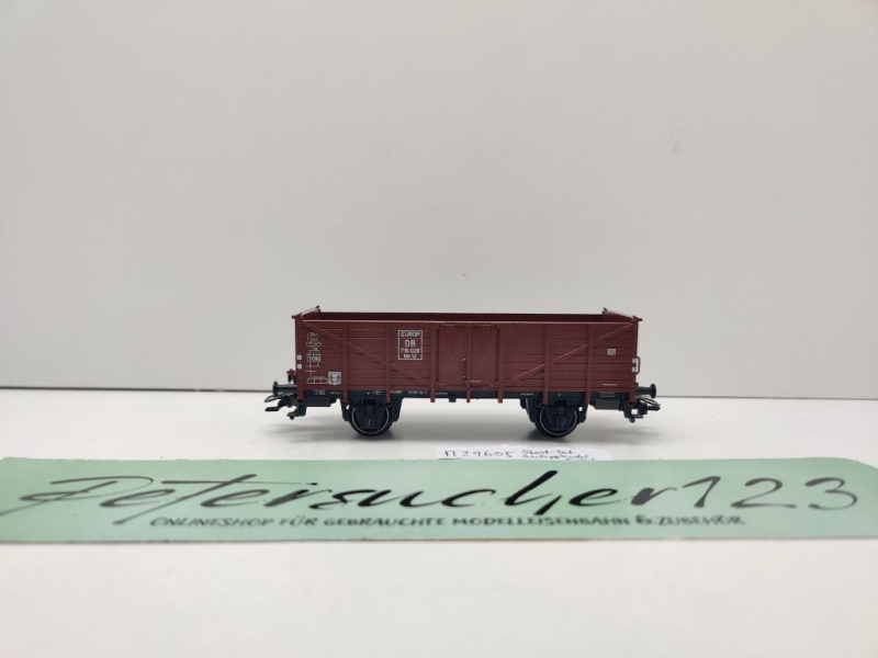 Märklin H0 AC 29605 1x offener Güterwagen aus Set / Om 12 / NEM / DB