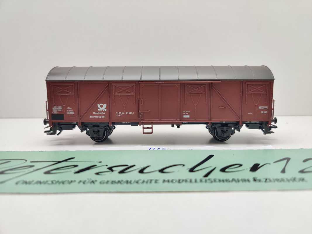 Märklin H0 AC 29740-09 gedeckter Güterwagen Gbs245 aus Set / NEM / DB