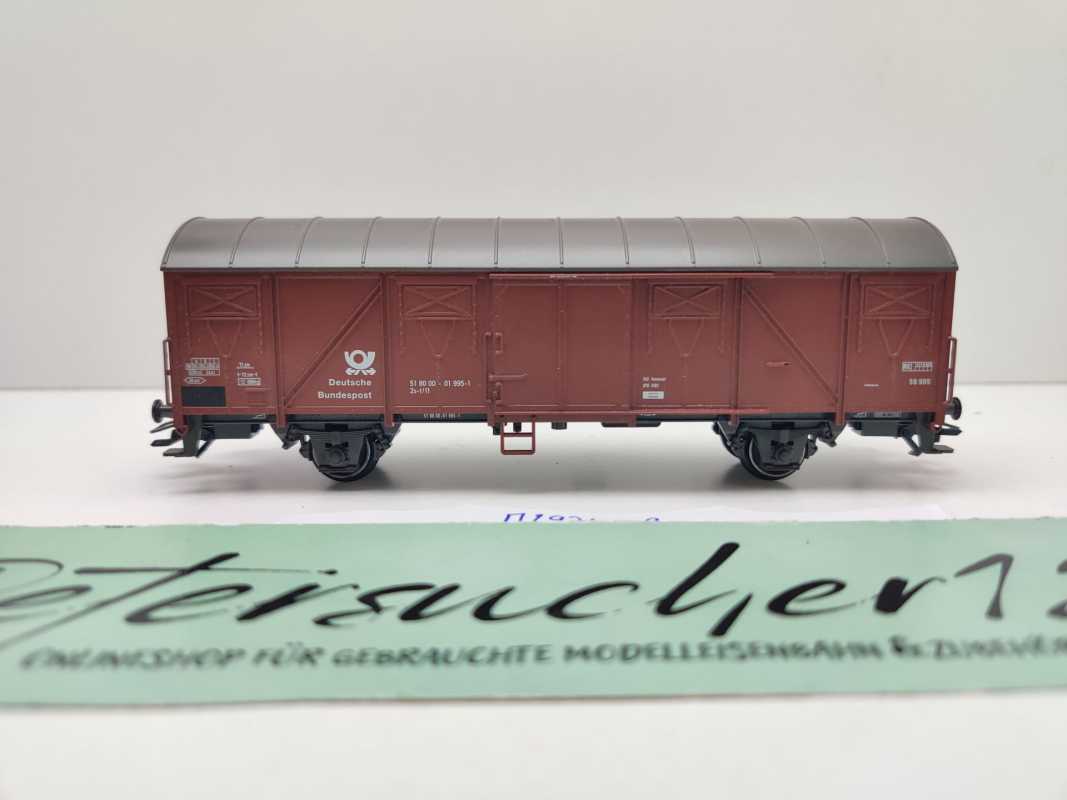Märklin H0 AC 29740-09 gedeckter Güterwagen Gbs245 aus Set / NEM / DB