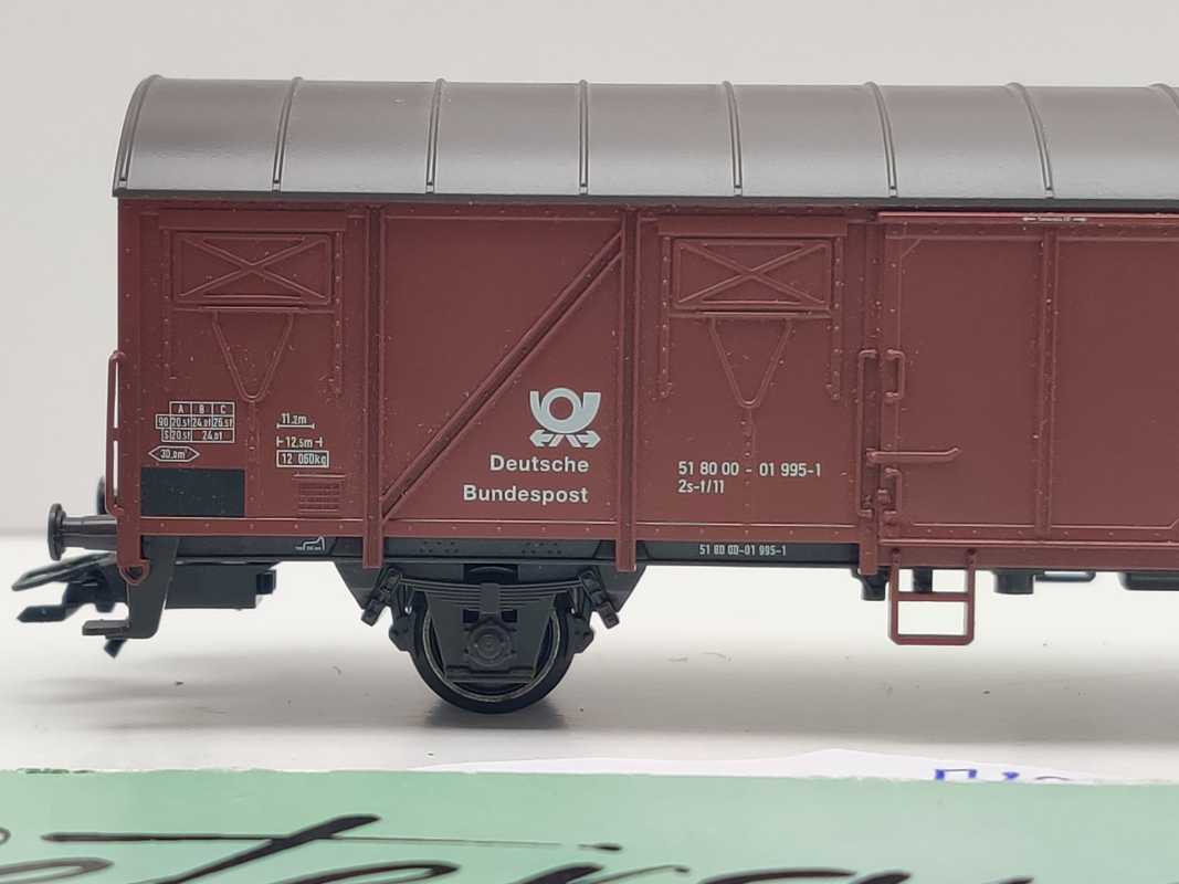 Märklin H0 AC 29740-09 gedeckter Güterwagen Gbs245 aus Set / NEM / DB