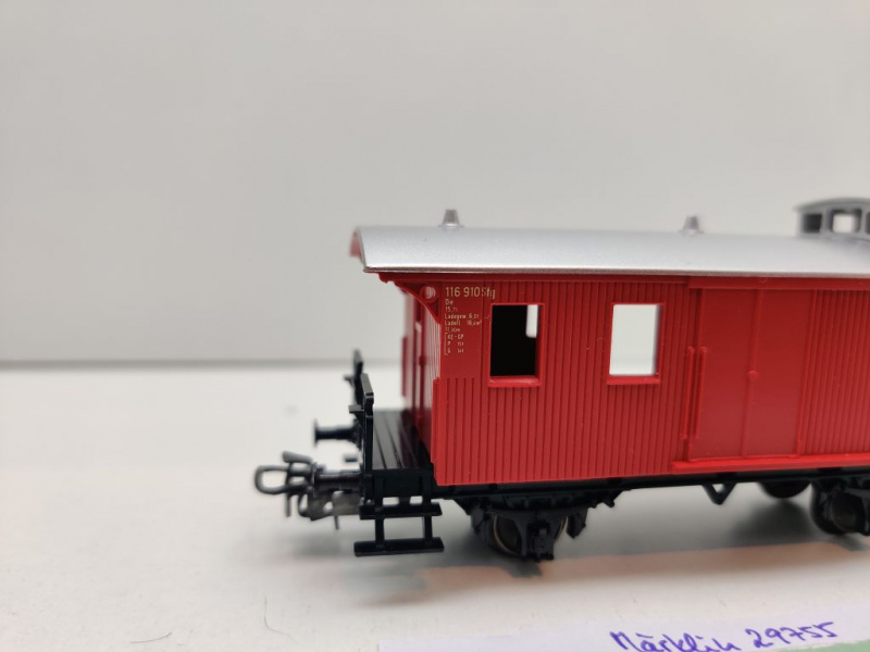 Märklin H0 AC 29755 Mannschaftswagen aus Digital-Set "Feuerwehr" / Privat