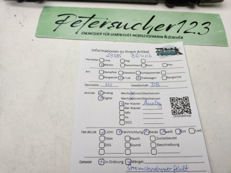 MÄRKLIN H0 AC 29785 / BR402 ICE 3-Teilig / DB / Delta Digital