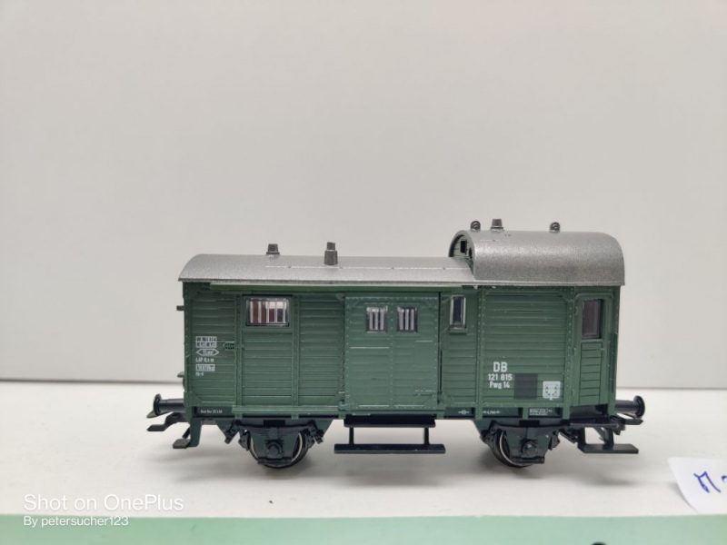 Märklin H0 AC 29815 1x Begleitwagen aus Startpackung / Pwg14 / NEM / DB