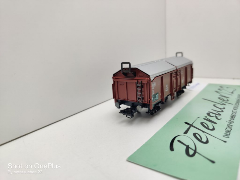 Märklin H0 AC 29815 1x Schiebedachwagen aus Startpackung / Kmmks51 / NEM / DB