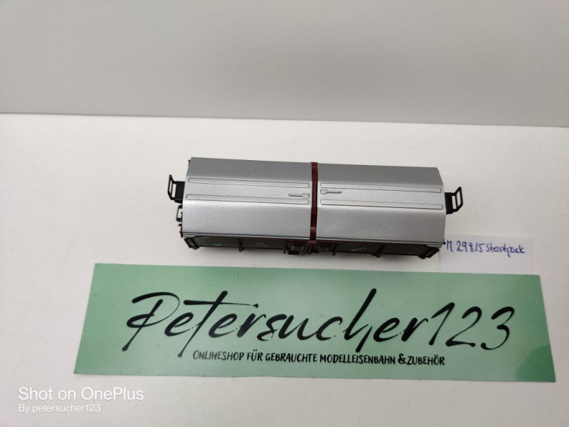 Märklin H0 AC 29815 1x Schiebedachwagen aus Startpackung / Kmmks51 / NEM / DB