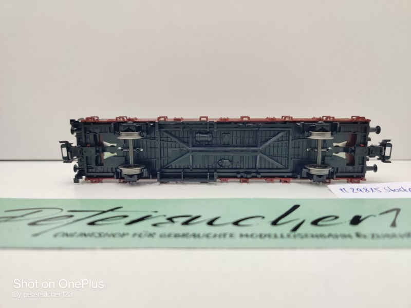 Märklin H0 AC 29815 1x Rungenwagen aus Startpackung / Rlmms58 / NEM / DB