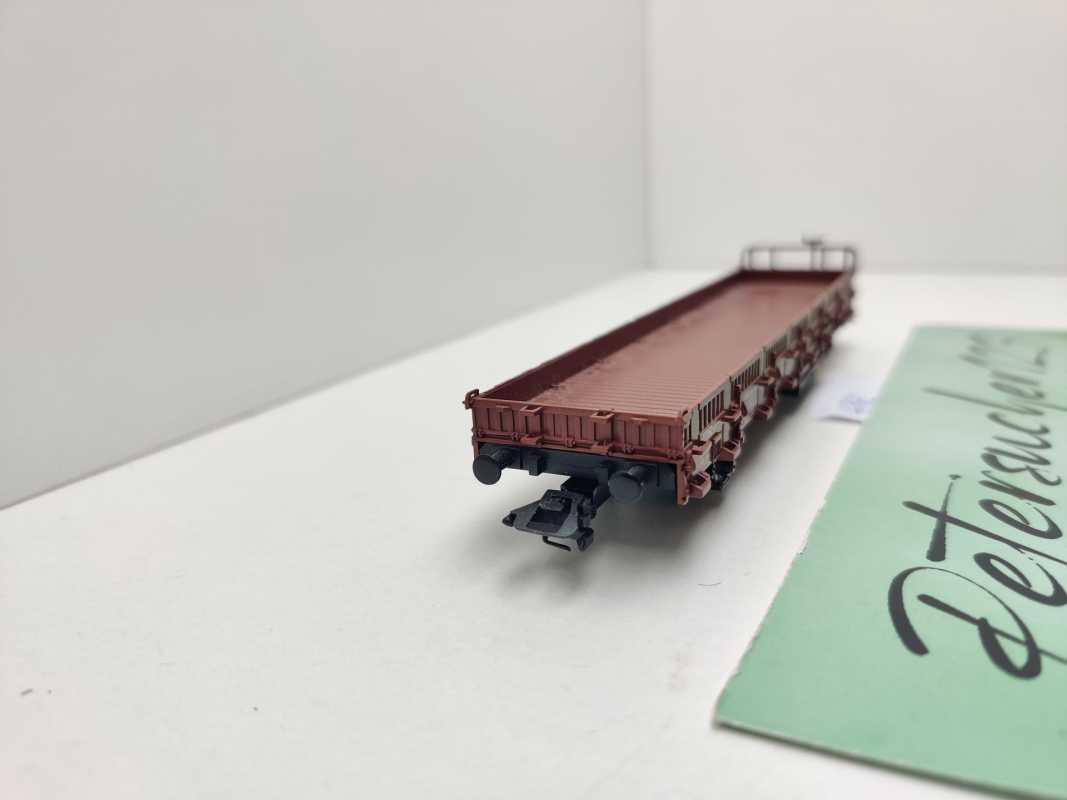 Märklin H0 AC 29820-08 Rungenwagen Rlmmso56 aus Set / 2 PKW / NEM / DB