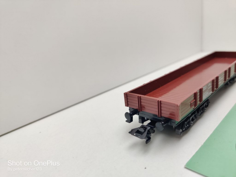 Märklin H0 AC 2983 1x Niederbordwagen aus Set / Rlmms / NEM / DB