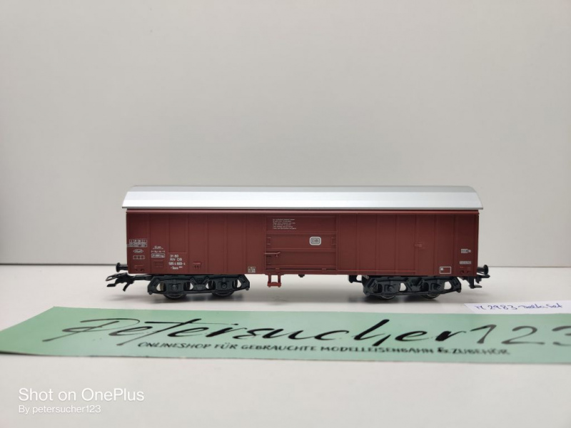 Märklin H0 AC 2983 1x Schwenkdachwagen aus Set / Taes890 / NEM / DB