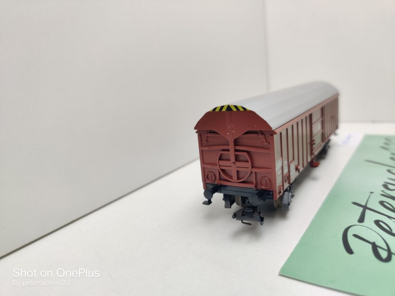 Märklin H0 AC 2983 1x Schwenkdachwagen aus Set / Taes890 / NEM / DB