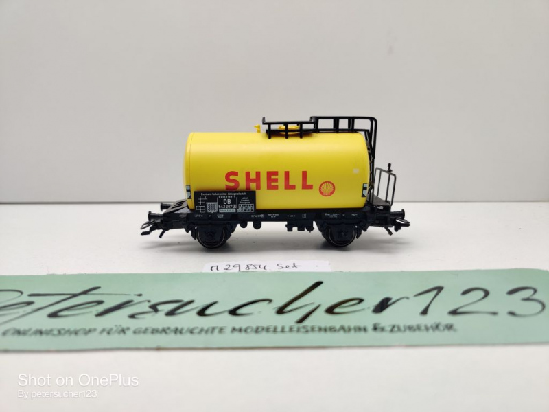 Märklin H0 AC 29845 1x Kesselwagen aus Set / [P] / NEM / DB