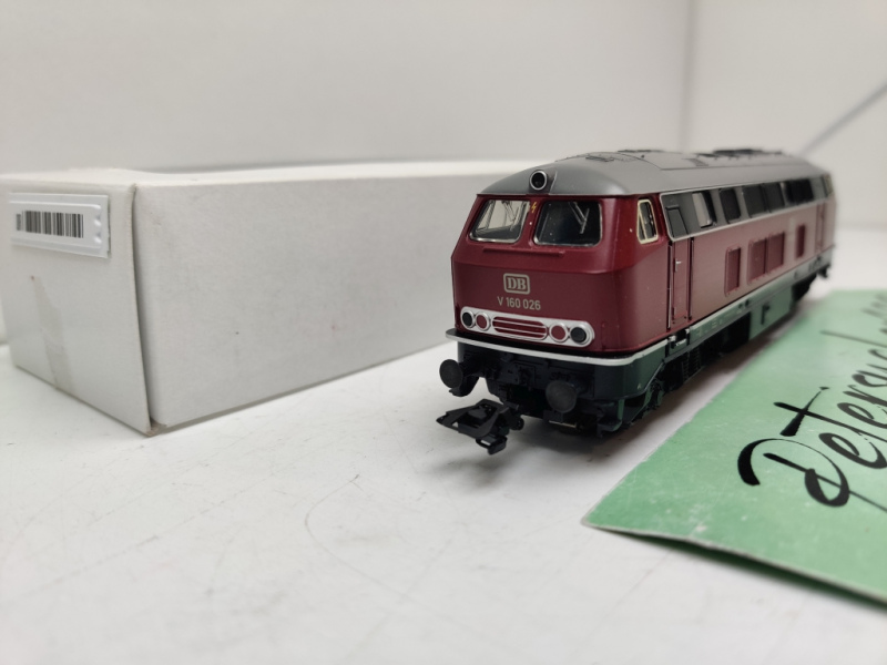 Märklin H0 AC 29845 / V160 026 Diesellok / Mfx / Sound / DB / Rot