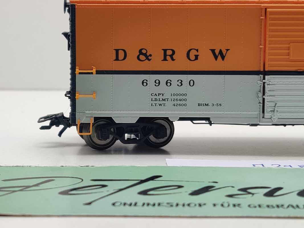 Märklin H0 AC 29848-03 US Box car "Rio Grande" / NEM / aus Digital Start-Set