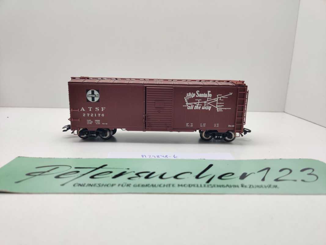 Märklin H0 AC 29848-06 US Box car "Ship Santa Fe" / NEM / aus Digital Start-Set
