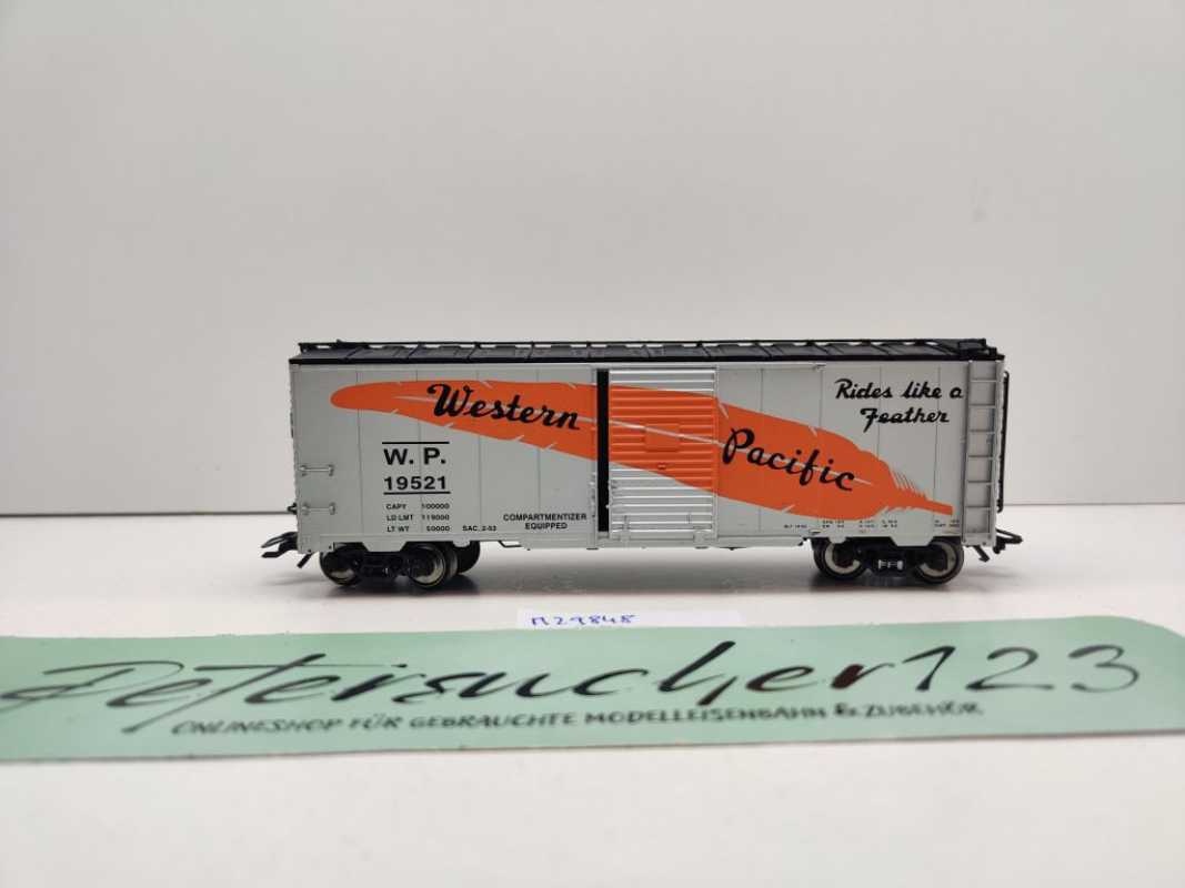 Märklin H0 AC 29848-02 US Boxcar 40' "Western Pacific" / NEM / aus Digital Start-Set