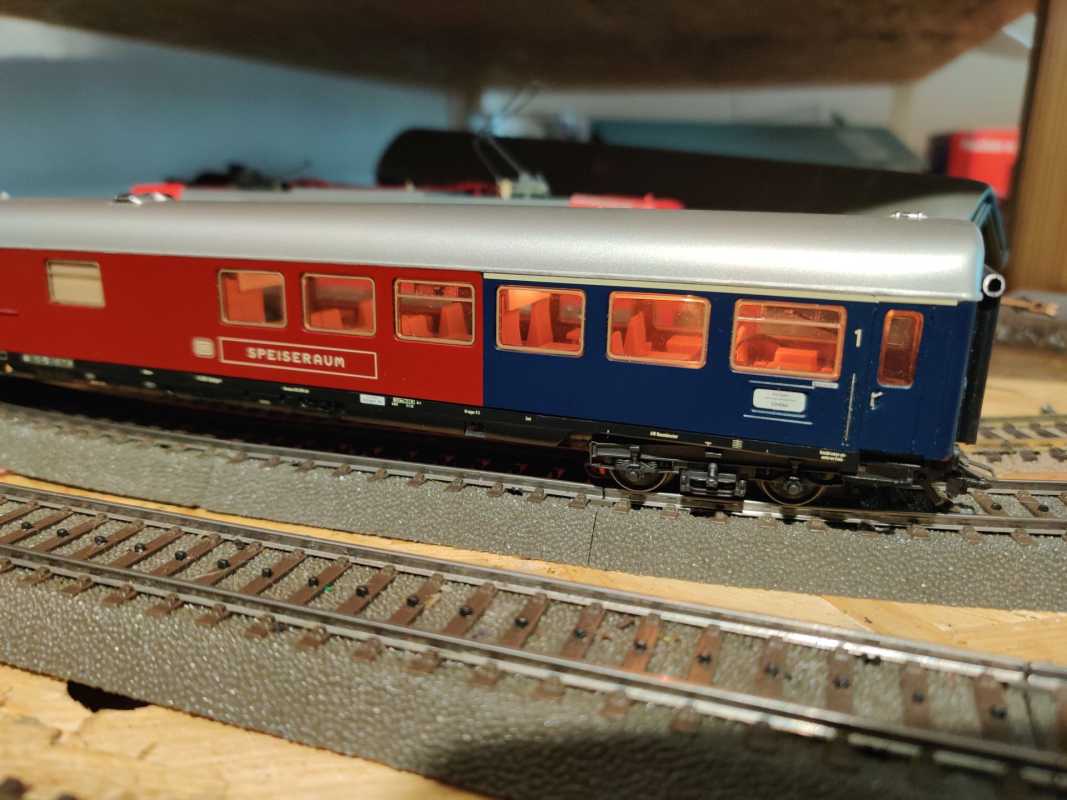 Märklin H0 AC 29855-04 Halbspeisewagen AR4üm-54 / NEM / DB