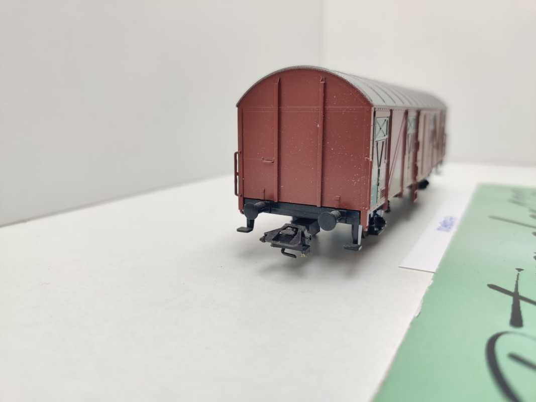 Märklin H0 AC 29855-07 gedeckter Güterwagen Glmhs50 aus Set / NEM / DB