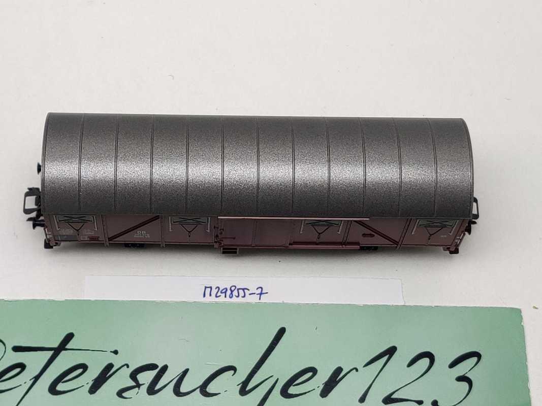 Märklin H0 AC 29855-07 gedeckter Güterwagen Glmhs50 aus Set / NEM / DB