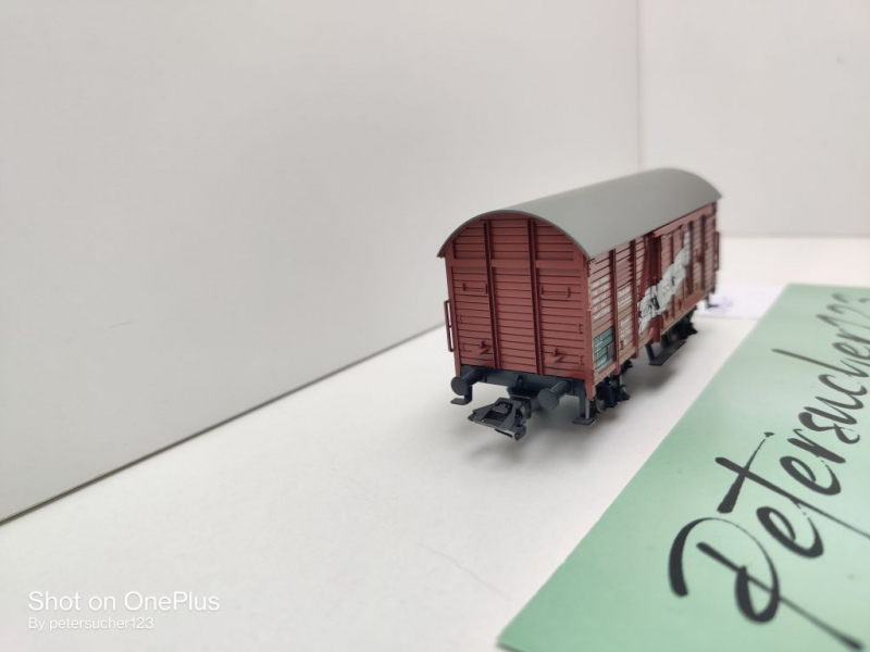 Märklin H0 AC 2995 1x ged. Güterwagen "Stückgut" aus Set / Gr / NEM / DRG