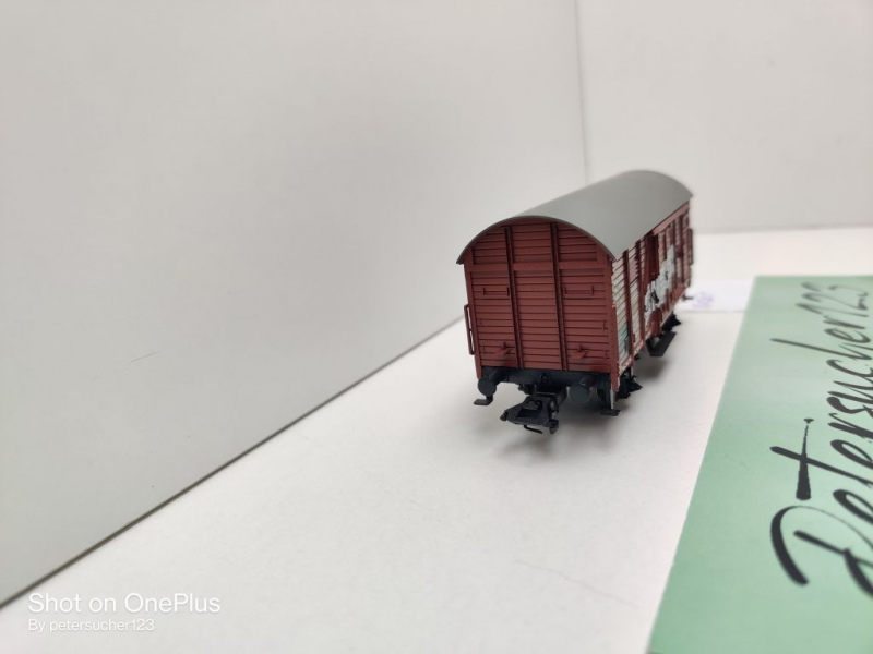 Märklin H0 AC 2995 1x ged. Güterwagen "Stückgut" aus Set / Gr / NEM / DRG