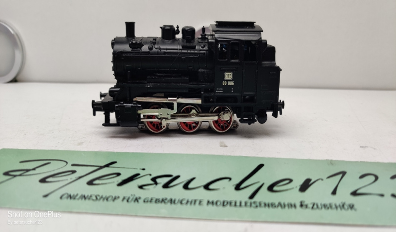 Märklin H0 AC 3000 / BR89 Dampflok / DB / Analog / OVP