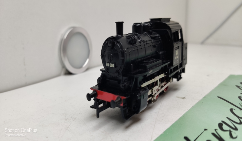 Märklin H0 AC 3000 / BR89 Dampflok / DB / Analog / OVP